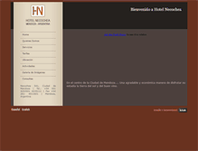 Tablet Screenshot of hotelnecochea.com.ar